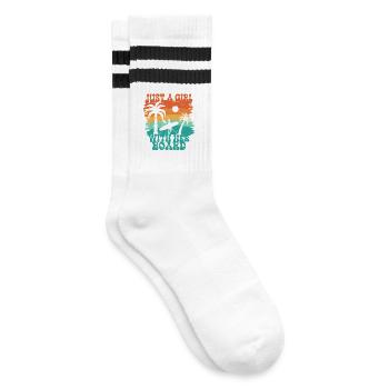 Stand up Paddle - Chaussettes de tennis - blanc/noir - Droite