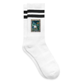 J’adore le navire viking nordique - Chaussettes de tennis - blanc/noir - Droite
