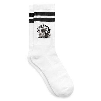 Reste Raton laveur Opossum Skunk - Chaussettes de tennis - blanc/noir - Droite