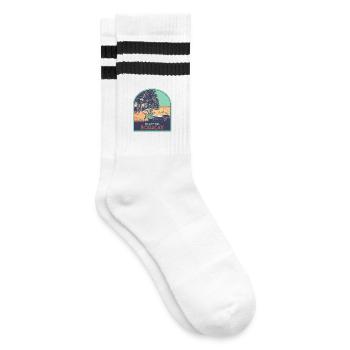 Heaven on Earth: Boracay, Philippines - Striped tennis socks - white/black - Right
