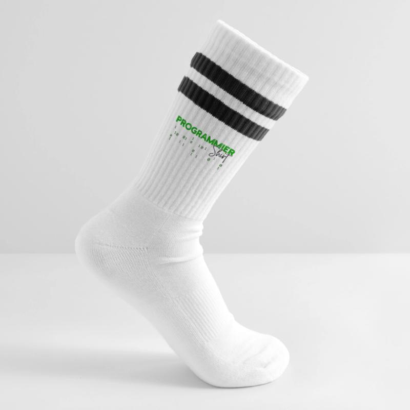 Programmeur Développeur Code Statement Scripting Chaussettes de tennis