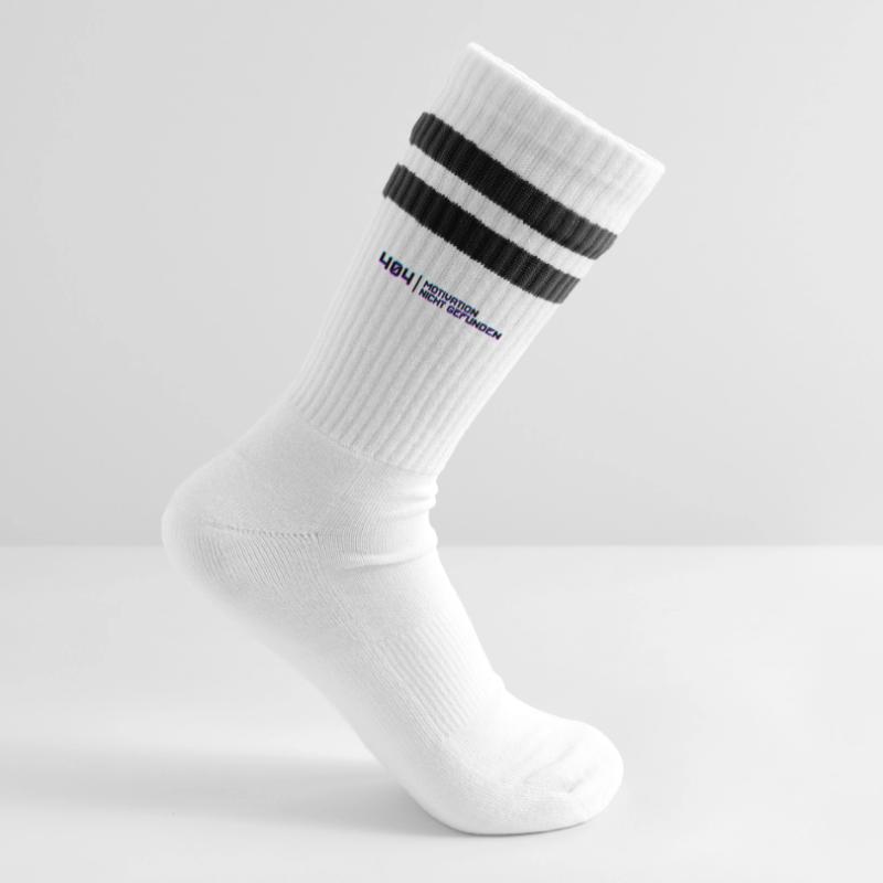 Déclaration de débogage du code développeur Entwickler Dev Chaussettes de tennis