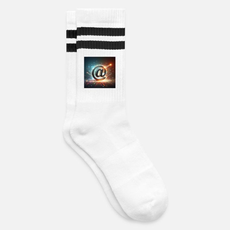 Symbole 2 - Chaussettes de tennis - blanc/noir