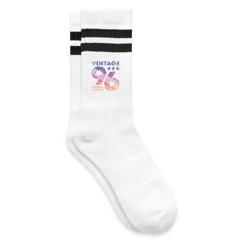 Millésime 1996 - Chaussettes de tennis - blanc/noir - Droite