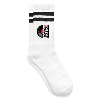 1979 vintage - Striped tennis socks - white/black - Right