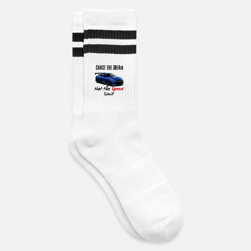 Conçu pour la vitesse - Chaussettes de tennis - blanc/noir