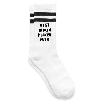 Meilleur violoniste - Chaussettes de tennis - blanc/noir - Droite