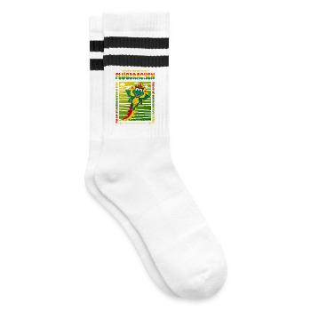Propriétaire de cerf-volant - Chaussettes de tennis - blanc/noir - Droite