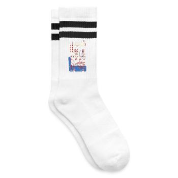 Art du circuit audio sur les circuits imprimés - Chaussettes de tennis - blanc/noir - Droite