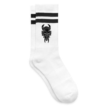 Démon noir africain - Chaussettes de tennis - blanc/noir - Droite