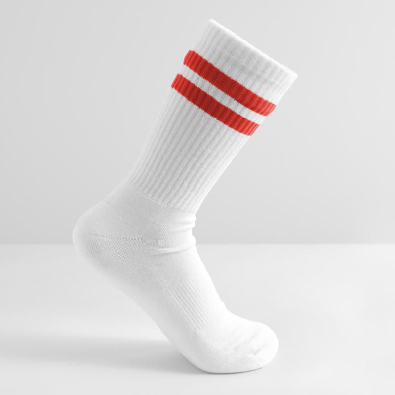 Cavalier Citation Réfléchie Conception Chaussettes de tennis