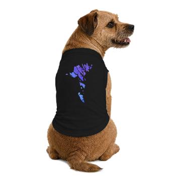 faroe - T-shirt bio premium pour chien - noir - Dos