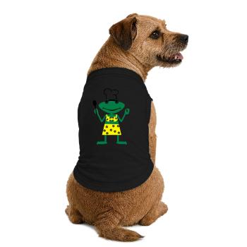 Cuire grenouille - T-shirt bio premium pour chien - noir - Dos