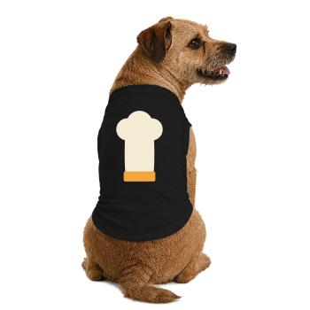 Chef's Hat, Chef, Chef, Grill Master, Gift - Premium Organic Dog T-Shirt - black - Back
