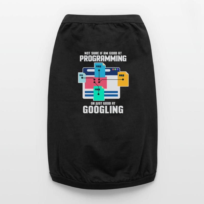 Programmierer Programmieren IT Computer Geschenk Premium Organic Hunde-T-Shirt