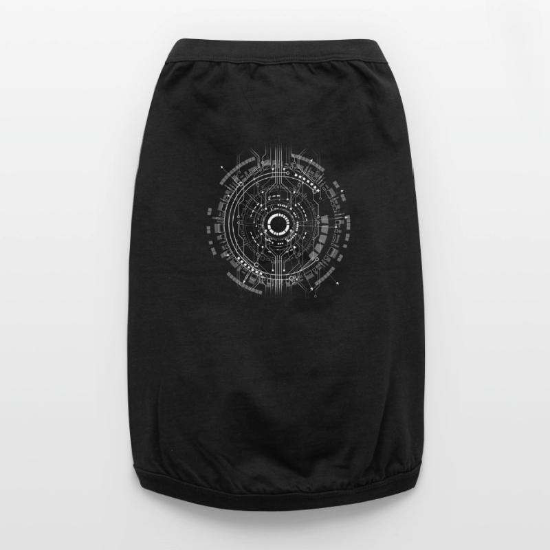 computer c-base stern space cpu nerd pc coder star Premium Organic Dog T-Shirt