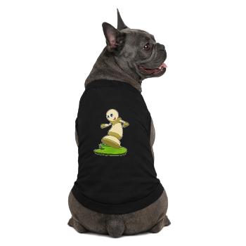 Chess piece pawn chess - Premium Organic Dog T-Shirt - black - Back