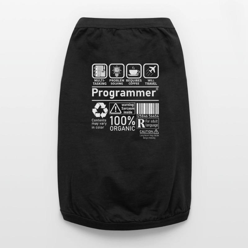 Programmer multi tasking problem solving requires Premium Organic Dog T-Shirt