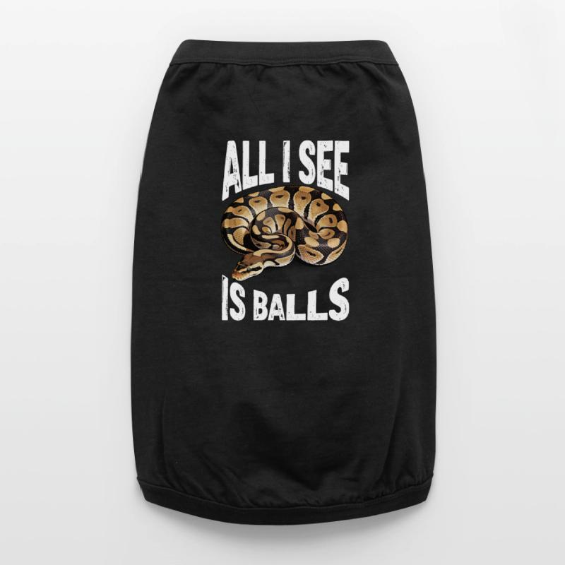 King Python Snakes Lover Terrarium Python Premium Organic Dog T-Shirt