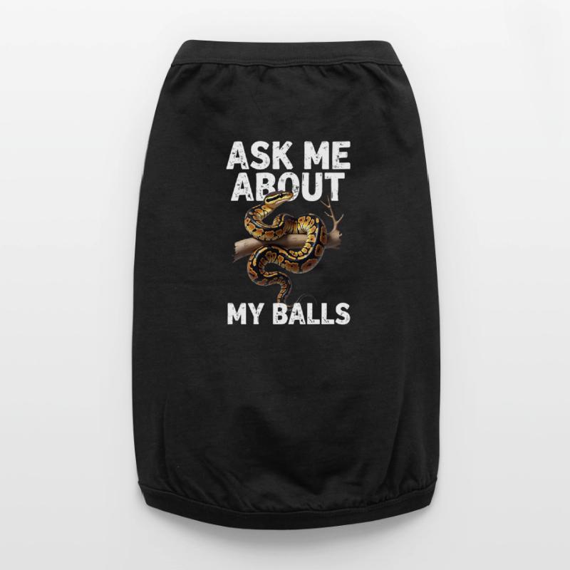 King Python Snakes Lover Terrarium Python Premium Organic Dog T-Shirt