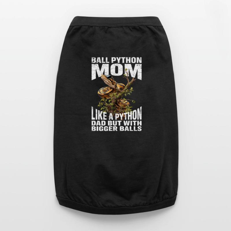 King Python Mom Mom Snakes Terrarium Python Premium Organic Dog T-Shirt