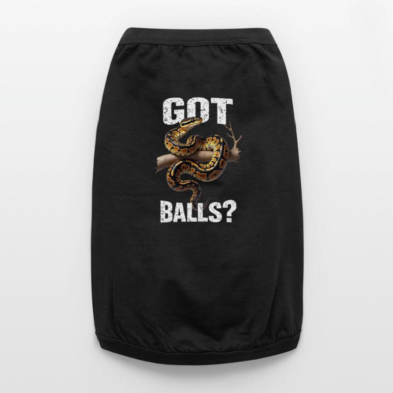 Python roi Serpents Amateurs de terrarium Python T-shirt bio premium pour chien