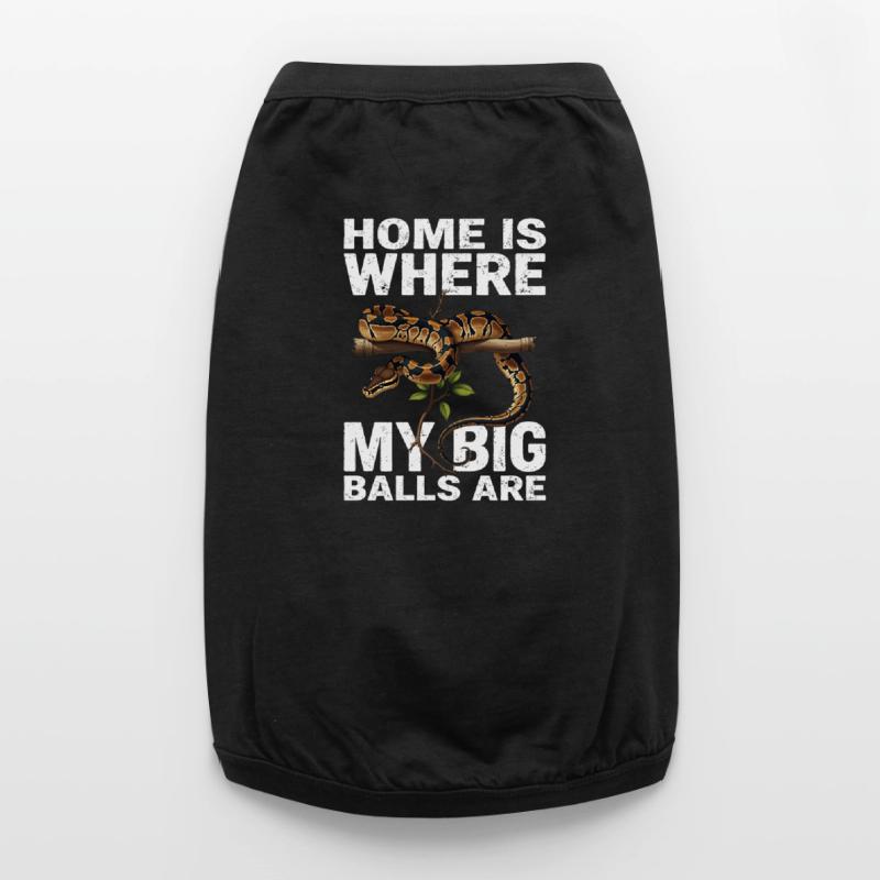 Python roi Serpents Amateurs de terrarium Python T-shirt bio premium pour chien