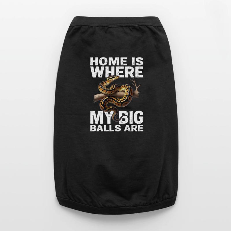 Python roi Serpents Amateurs de terrarium Python T-shirt bio premium pour chien