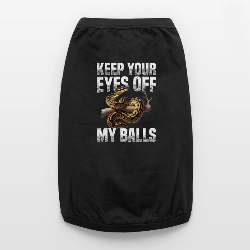 Python roi Serpents Amateurs de terrarium Python T-shirt bio premium pour chien