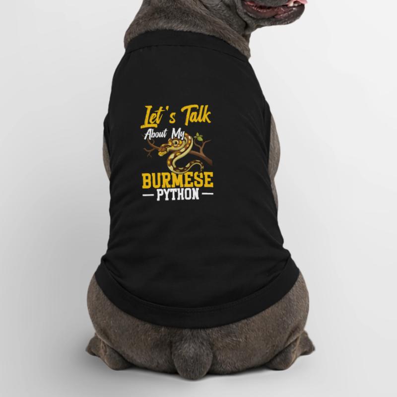  Burmese Python Owner Snake Terrarium Hide Python Premium Organic Dog T-Shirt