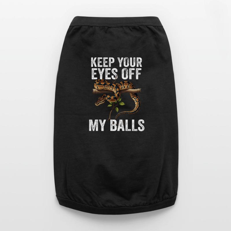 Python roi Serpents Amateurs de terrarium Python T-shirt bio premium pour chien