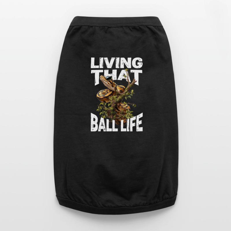 Python roi Serpents Amateurs de terrarium Python T-shirt bio premium pour chien