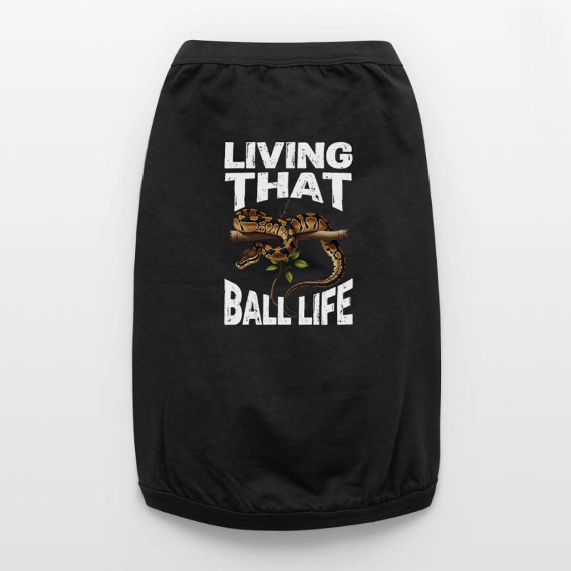 Python roi Serpents Amateurs de terrarium Python T-shirt bio premium pour chien