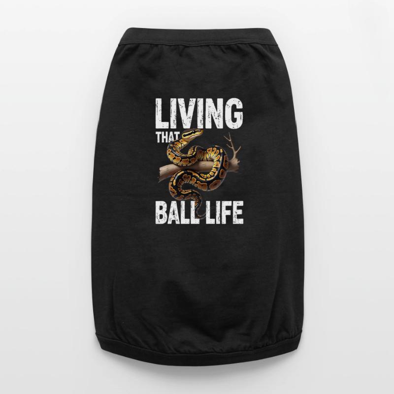 Python roi Serpents Amateurs de terrarium Python T-shirt bio premium pour chien