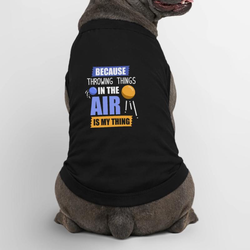 Diskuswurf Diskuswerfen Diskus diskuswerfer Premium Organic Hunde-T-Shirt