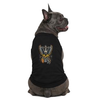 Monteur de lignes aériennes - T-shirt bio premium pour chien - noir - Dos