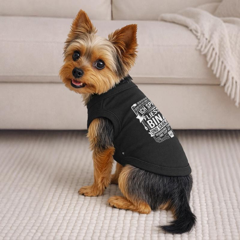 Coding Binary Coffee Sarcasm Premium Organic Dog T-Shirt