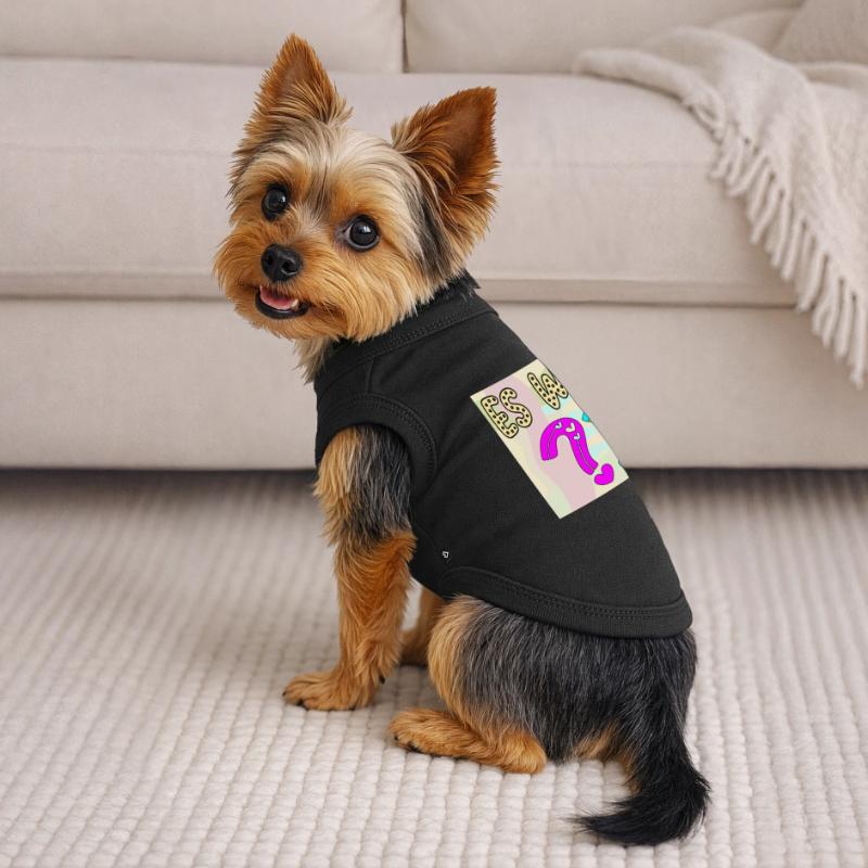 BABYSPRÜCHE - ES WIRD EIN MÄDCHEN ODER JUNGE FRAGE Premium Organic Hunde-T-Shirt