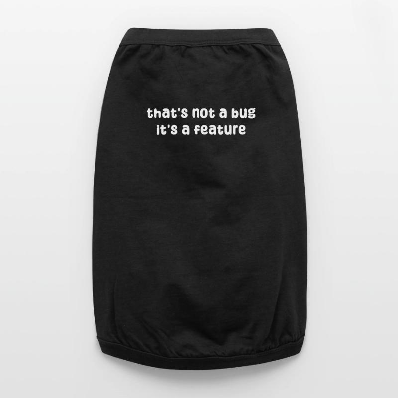 Bugs Statement Developer Bugfixing Debug Coden Premium Organic Dog T-Shirt