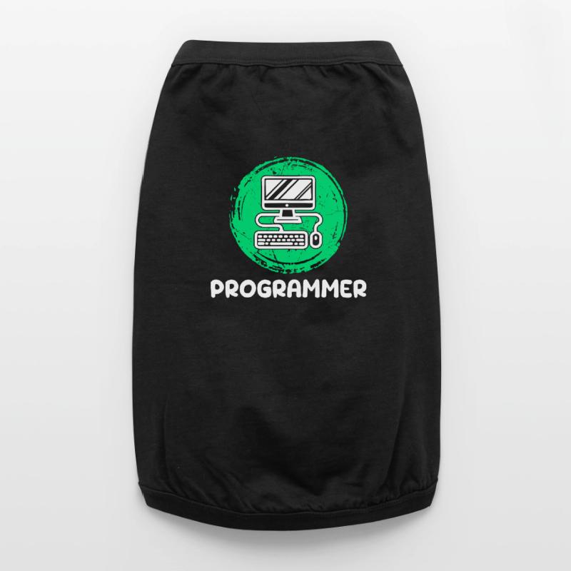 Computer Developer Programmer Computer Geek Premium Organic Dog T-Shirt