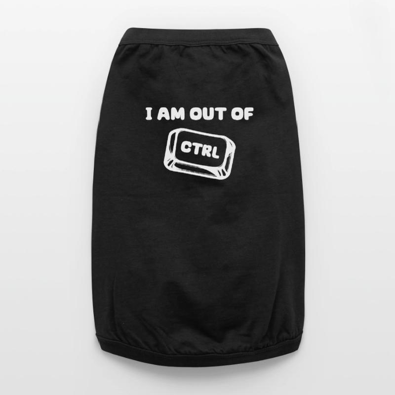 Developer Cooler Spruch Skripting Code Computer Premium Organic Hunde-T-Shirt