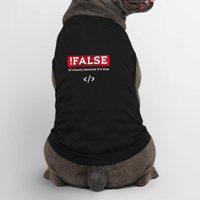 Debug Scripting Statement Développeur Code Nerd T-shirt bio premium pour chien
