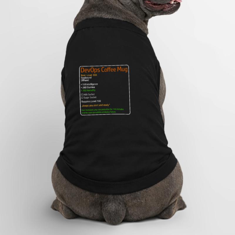 DevOps Coffee Mug System Admin Theme Premium Organic Dog T-Shirt