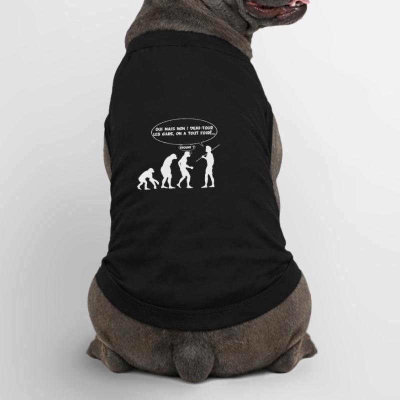 Evolution error (white) Premium Organic Dog T-Shirt