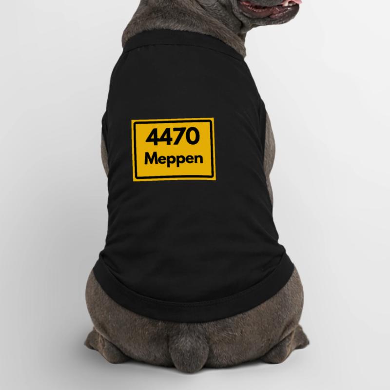 OLD POSTCODE POSTCODE RETRO 4470 MEPPEN Premium Organic Dog T-Shirt