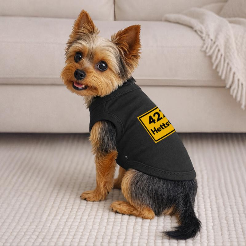 OLD POSTCODE POSTCODE 4270 HETTSTEDT HEIMATSTOLZ Premium Organic Dog T-Shirt