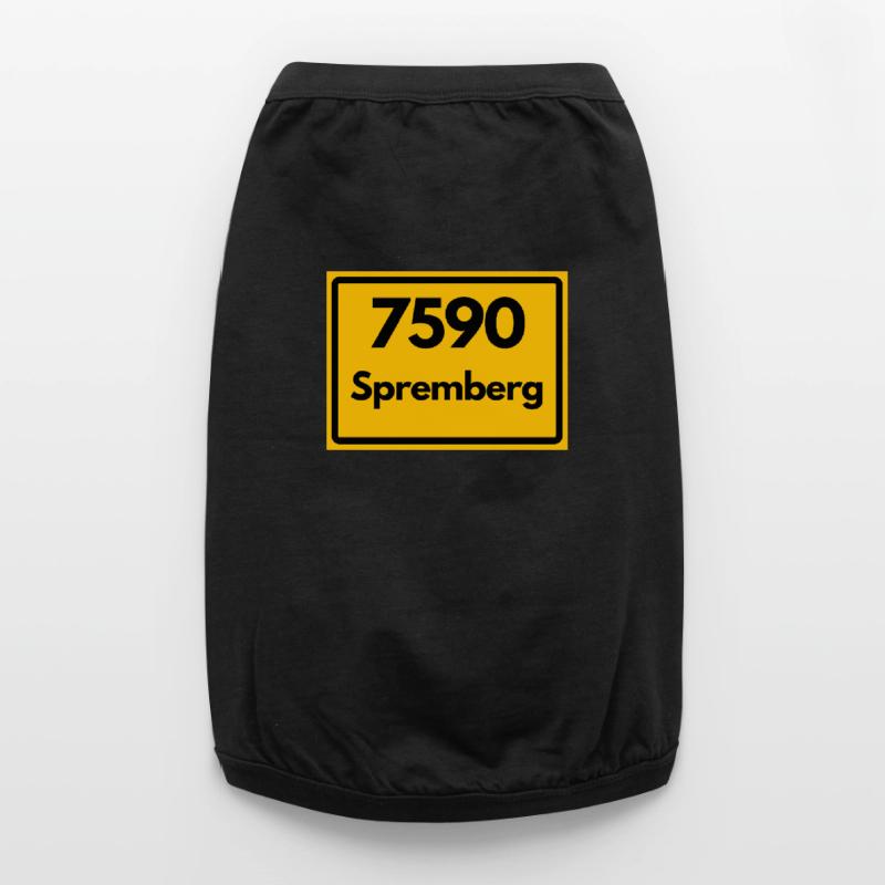 OLD POSTCODE POSTCODE, BRANDENBURG 7590 SPREMBERG Premium Organic Dog T-Shirt