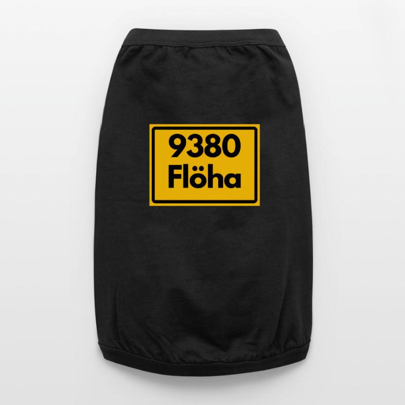 OLD POSTCODE SAXONY POSTCODE 9380 09557 FLÖHA Premium Organic Dog T-Shirt