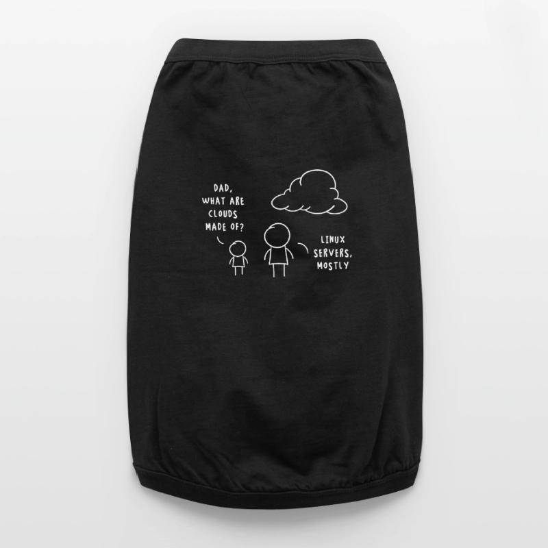 Linux Server Cloud Computing Funny Saying Premium Organic Dog T-Shirt