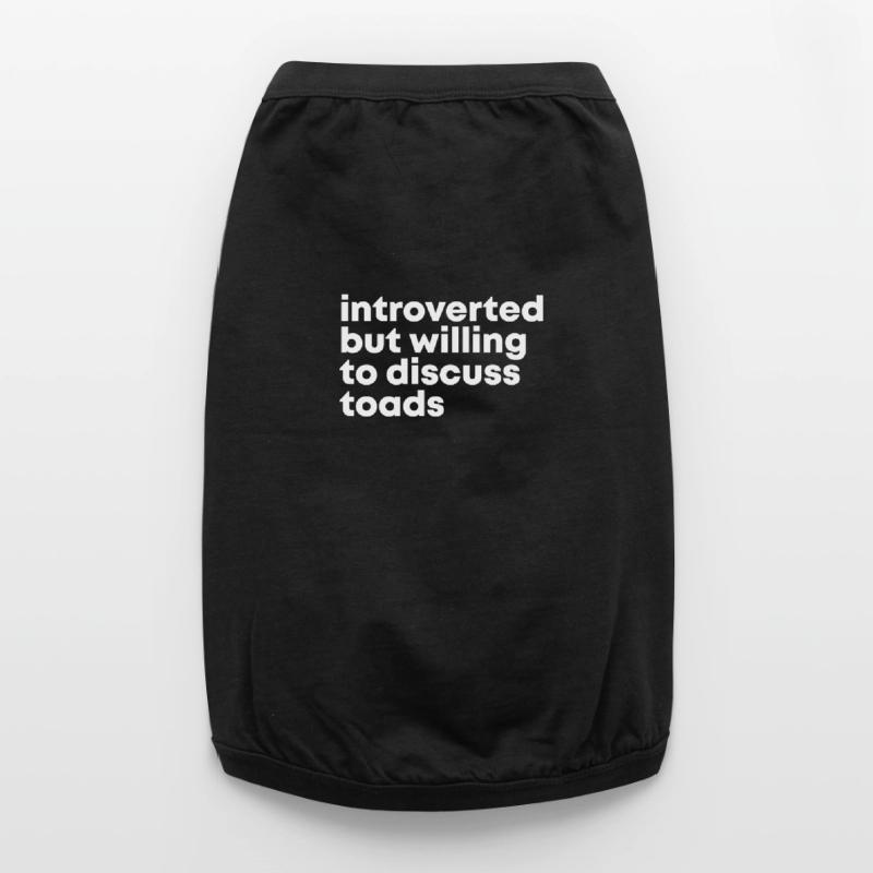 Toad Toad Toad Premium Organic Dog T-Shirt